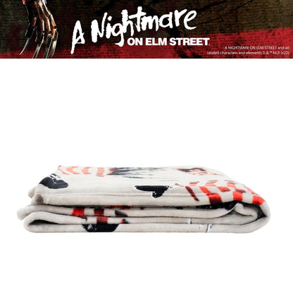 Franco Collectibles A Nightmare on Elm Street Halloween Throw Blanket, Super Soft Cozy Plush Bedding, 50" x 70", (Officially Licensed Product)