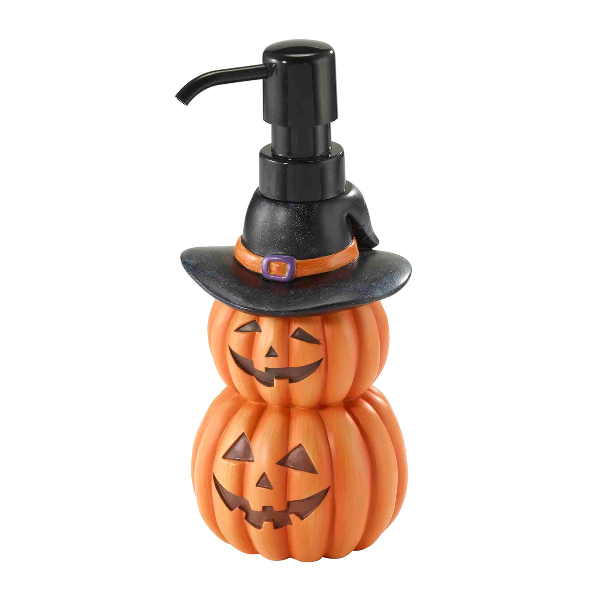 Avanti Linens - Lotion Pump/Soap Dispenser, Resin Countertop Accessories, Halloween Home Decor (Pumpkin Patch)