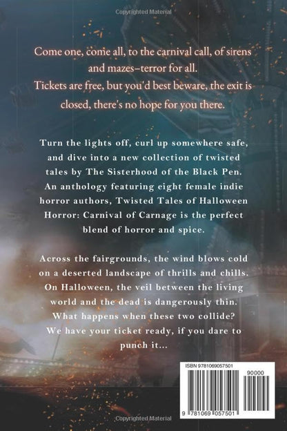 Twisted Tales of Halloween Horror: Carnival of Carnage: Eight spicy, carnival-themed horror stories set on Halloween.