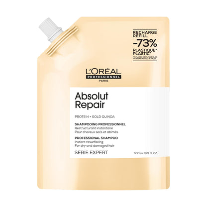 L'Oréal Professionnel Absolut Repair Shampoo Refill, Damaged Hair, 500 mL 🍁 All In One Marketplace Canada