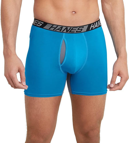 Hanes X-Temp Total Support Pouch Men's Underwear Boxer Briefs, Anti-Chafing, Moisture Wicking Underwear, 3-Pack, Size Large 🍁 All In One Marketplace Canada