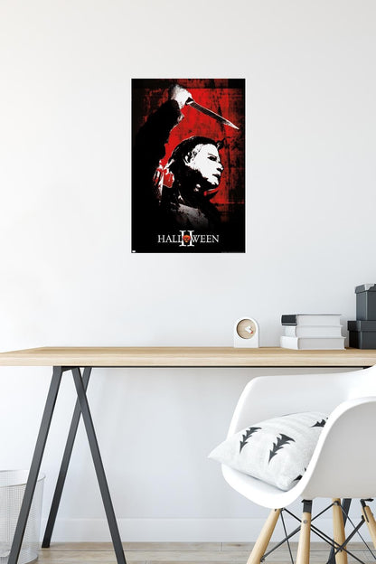 Halloween II - Red Wall Poster