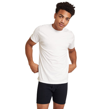 Gildan Men's Crew T-Shirts, Multipack, Style G1100, Navy/Heather Navy/Indigo Blue (5-Pack), XX-Large 🍁 All In One Marketplace Canada