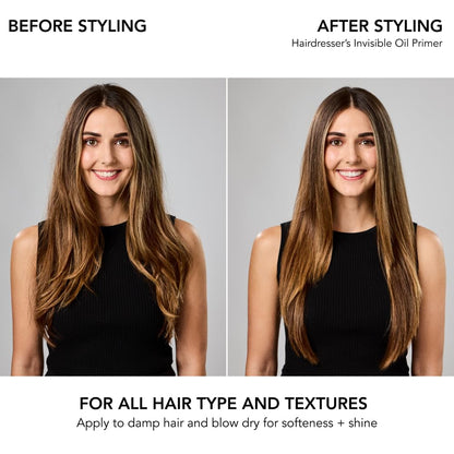 Bumble and bumble. Hairdresser's Invisible Oil Heat/UV Protection Leave-In Conditioner Hair Primer | Hydrating, Anti Frizz, Color Safe | Straight, Coily | With Argan Oil + Coconut Oil, 60 ml 🍁 All In One Marketplace Canada
