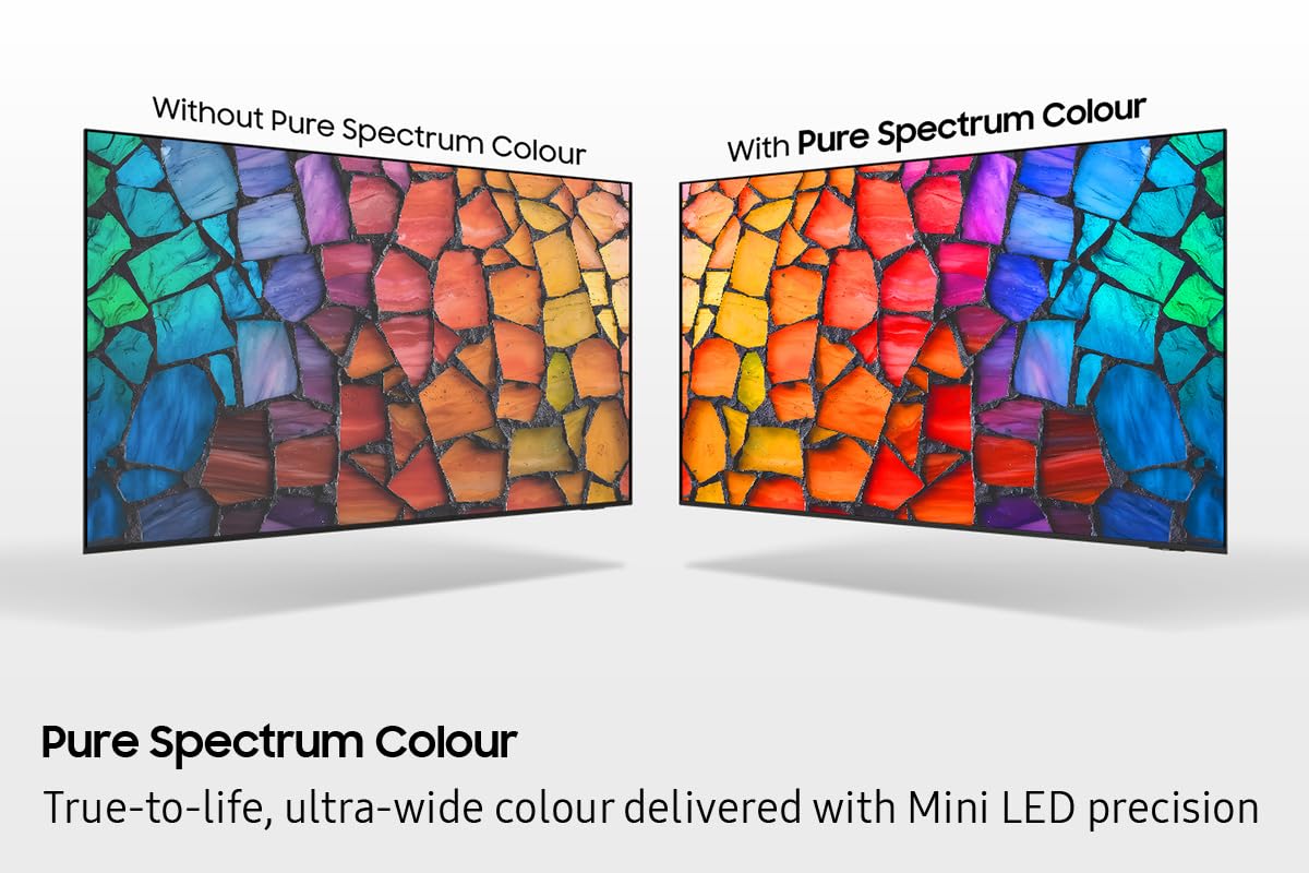 Samsung 65 inch Mini LED TV, M70H, Mini LED HDR with Pure Colour Spectrum, 4k Upscaling, Smart TV, Gaming Hub, Dolby 2.0, Television (UN65M70HAFXZC, 2026)