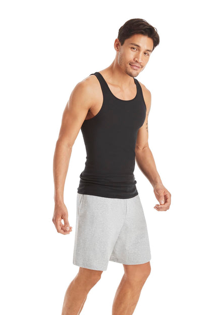 Hanes Men’s Ribbed Tank, Cotton Undershirt Tank, 6-Pack, Assorted, Size X-Large 🍁 All In One Marketplace Canada