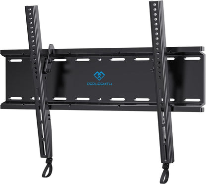 PERLESMITH Tilting TV Wall Mount for 23-60 Inch Flat Curved TVs, Low Profile Tilt TV Mount up to 115 lbs, Wall Mount Bracket Fits 8″/16” Wood Studs, Max VESA 400x400mm, PSMTK1 🍁 All In One Marketplace Canada
