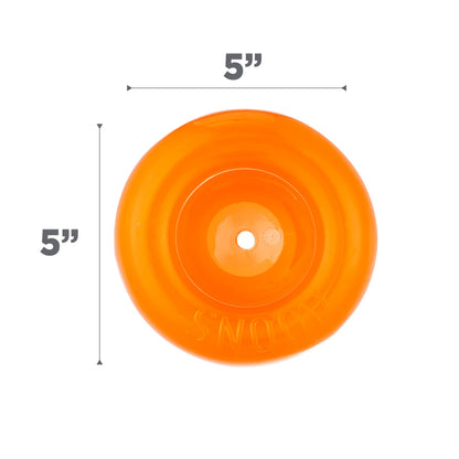 Outward Hound Snoop Dog Toy – Treat‑Dispenser Puzzle Ball, Interactive Slow Feeder, Medium to Large Dogs, Bouncy & Mint-Infused, Orange, 5" 🍁 All In One Marketplace Canada