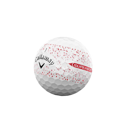 Callaway Golf Supersoft Golf Balls (2025, Red Splatter) 🍁 All In One Marketplace Canada