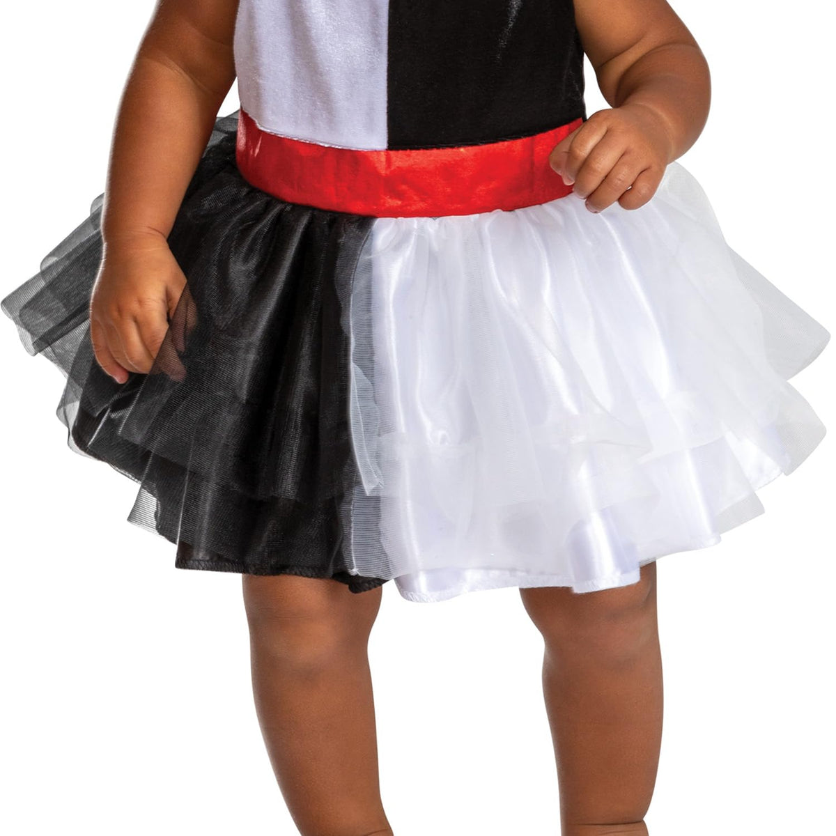 Cruella Infant Costume, Official Disney Baby Costume Outfit for Halloween, (6-12 months)