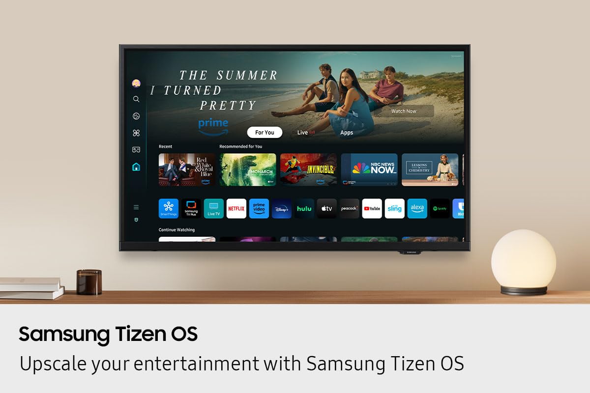 Samsung 40 inch 1080p FHD Smart TV, HDR, Gaming Hub, PurColour, Q-Symphony, Samsung TV, Television (UN40F6000FFXZC)