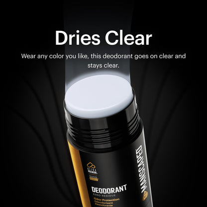 MANSCAPED® UltraPremium Deodorant, Aluminum-Free Clear Formula, Soft and Comfortable with Cologne-Quality Fragrance for Under Arm Odor Protection, 2.65 oz Stick (1 Pack) 🍁 All In One Marketplace Canada