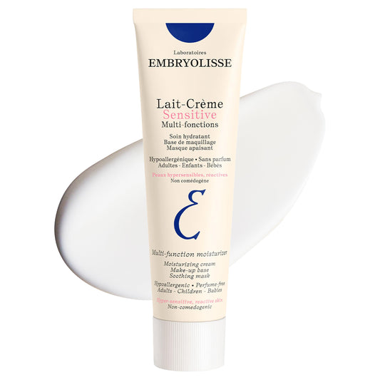 Embryolisse Lait Crème Sensitive Moisturizer. Hypoallergenic Face & Body Cream for All Skin Types With Aloe Vera & Shea Butter. Fragrance-Free & Suitable for Sensitive Skin - 100ml 🍁 All In One Marketplace Canada