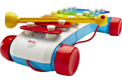 Fisher-Price Toddler Pull Toy, Classic Xylophone Pretend Musical Instrument with Mallet for Preschool Kids Ages 18+ Months 🍁 All In One Marketplace Canada