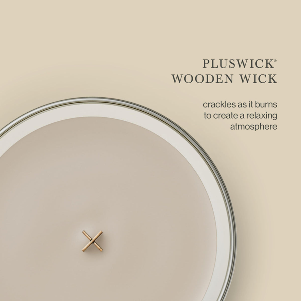 WoodWick Hourglass Scented Candle, Wood Smoke, 21.5 oz., Large, Up to 130 Hours of Burn Time, Fall Candle with Crackling Wick, Soy Wax Blend, Halloween Candle