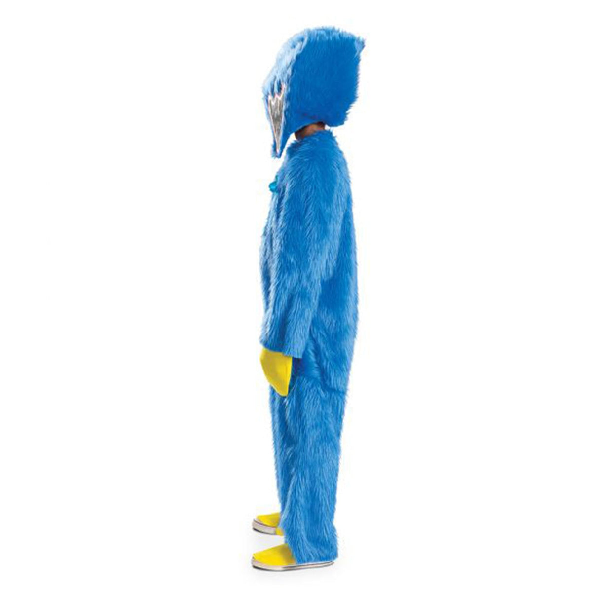 Disguise Huggy Wuggy Adult Costume, Official Poppy Playtime Halloween Costume with Headpiece, Size AD XS/S (28-30)