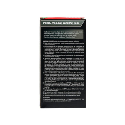 3M Bondo Fiberglass Resin Repair Kit, 0.45 Pint, Includes Fiberglass Resin, Liquid Hardener, Spreader, Fiberglass Cloth and Mixing Tray, Repair Holes & Scratches on Automobiles, Boats and More (420) 🍁 All In One Marketplace Canada