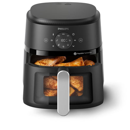Philips 2000 Series Airfryer, RapidAir Technology, 13-in-1 Ways to Cook, 4.2L Capacity, Healthier Meals Up to 90% Less Fat, Easy to Clean, Dishwasher Safe, Touchscreen Control, HomeID App (NA221/00) 🍁 All In One Marketplace Canada