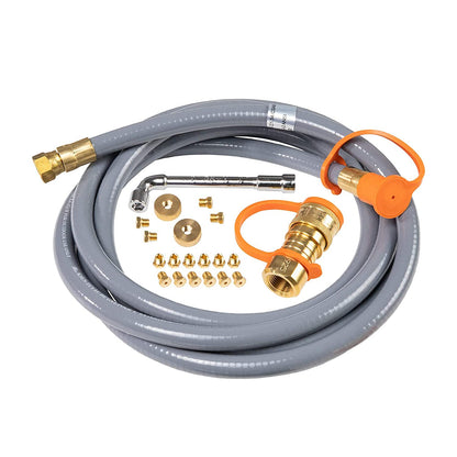 Blackstone Propane to Natural Gas Conversion Kit for Grill, Griddle – Compatible with Blackstone 28", 36" Griddles, Tailgater, Rangetop Combo & Single Burner Rec Stove – Hose, Quick Connect Fitting 🍁 All In One Marketplace Canada