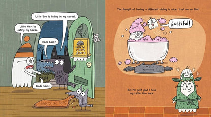 Little Boo: A Funny Halloween Picture Book about Sibling Love and Monster Mayhem for Children (Ages 4-8)
