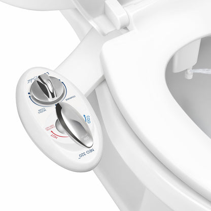 LUXE Bidet NEO 320 - Warm Water Bidet Attachment for Toilet Seat, White 🍁 All In One Marketplace Canada