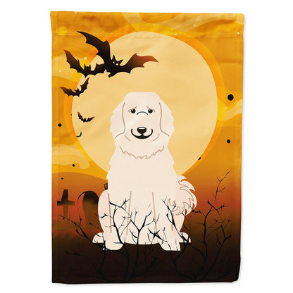 Caroline's Treasures BB4349CHF Halloween Great Pyrenese Flag Canvas House Size, Large, Multicolor