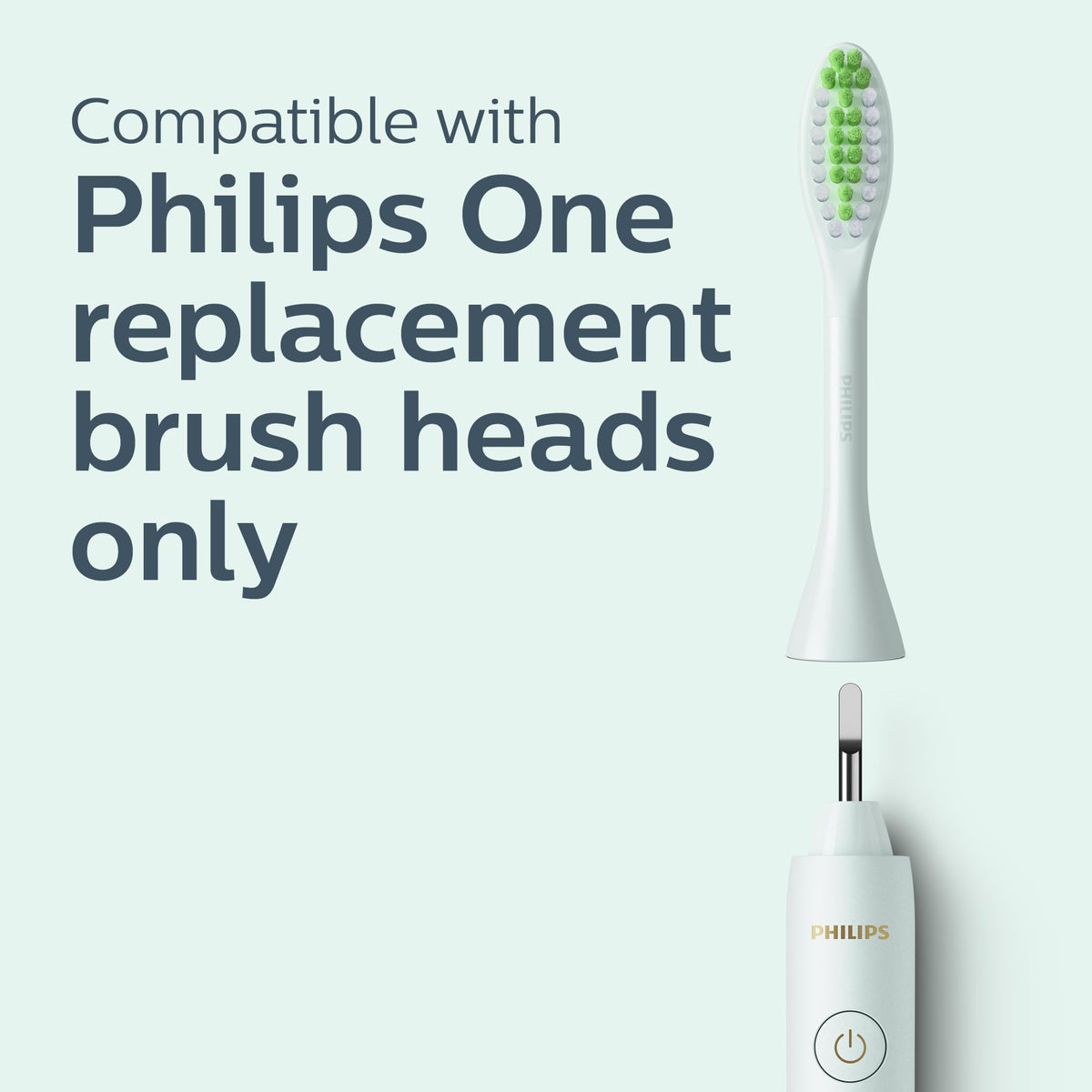 PHILIPS One By Sonicare Battery Toothbrush, Mint, Hy1100/03, 1 Count 🍁 All In One Marketplace Canada