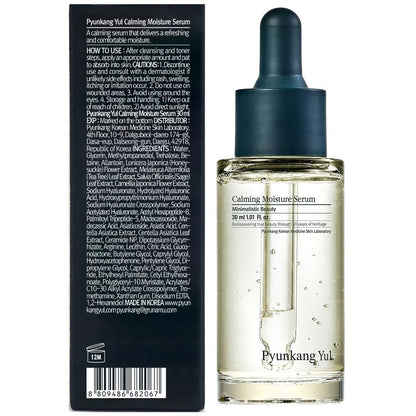 [PKY] Pyunkang Yul Calming Moisture Serum for Daily Moisturizing Power and Soothing Care(1.01 Fl. Oz, 30ml) 🍁 All In One Marketplace Canada
