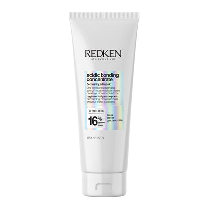Redken Acidic Bonding Concentrate 5-Min Liquid Mask, Fast-Acting Hair Mask For Hair Damage, Hair Bonding Treatment For Deep Repair And Hydration, 250ml 🍁 All In One Marketplace Canada