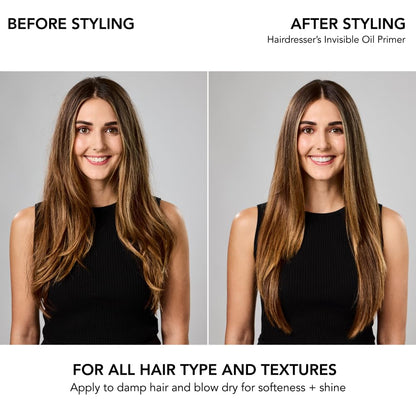 Bumble and bumble. Hairdresser's Invisible Oil Heat/UV Protection Leave-In Conditioner Hair Primer | Hydrating, Anti Frizz, Color Safe | Straight, Coily | With Argan Oil + Coconut Oil, 250 ml 🍁 All In One Marketplace Canada