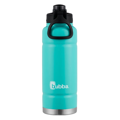 bubba Trailblazer Stainless Steel Water Bottle with Push Button Lid, 40 oz (1.18 L), Vacuum-Insulated, Rubberized Island Teal 🍁 All In One Marketplace Canada