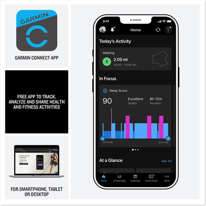 Garmin Instinct® 3 45mm, AMOLED Display, Rugged Outdoor GPS Smartwatch, Metal-Reinforced Bezel, Built-in Flashlight, Up to 18 Days of Battery Life, Black 🍁 All In One Marketplace Canada
