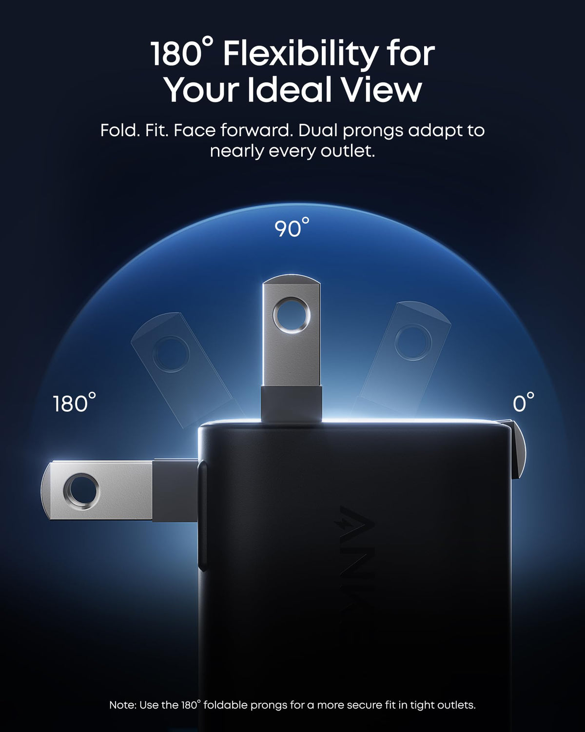 Anker Smart Display Charger,Anker Nano 45W Fast Charging USB C Charger with Smart Recognition,Built-in Care Mode,Compact with 180° Foldable Plug,for iPhone 17/16/15 Series,MacBook,Apple Watch (Orange) 🍁 All In One Marketplace Canada