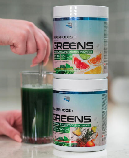 Believe Supplements Superfoods+Greens - Superfood Blend | Boost Energy, Immunity, and Digestion | Rich in Antioxidants & Essential Nutrients! (30 Servings (Pack of 1), Pineapple Mango) 🍁 All In One Marketplace Canada