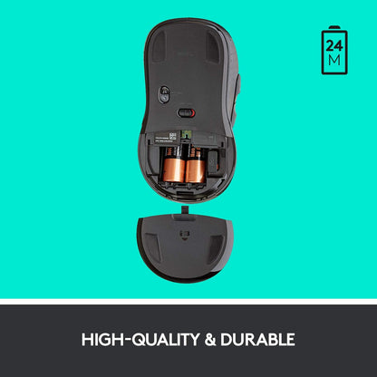 Logitech M510 Wireless Computer Mouse for PC with USB Unifying Receiver - Graphite 🍁 All In One Marketplace Canada