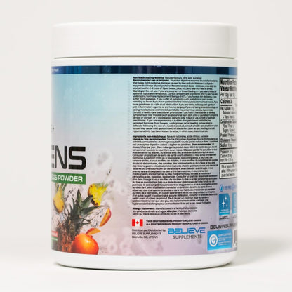 Believe Supplements Superfoods+Greens - Superfood Blend | Boost Energy, Immunity, and Digestion | Rich in Antioxidants & Essential Nutrients! (30 Servings (Pack of 1), Pineapple Mango) 🍁 All In One Marketplace Canada