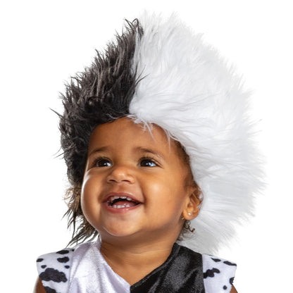 Cruella Infant Costume, Official Disney Baby Costume Outfit for Halloween, (12-18 mths)