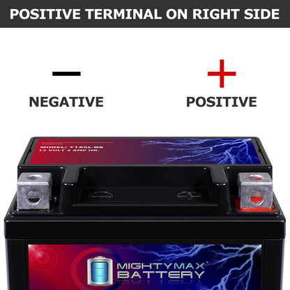 Mighty Max Battery Motorcycle Battery Replacement, 12V 4AH, 55 CCA, Brand Product 🍁 All In One Marketplace Canada