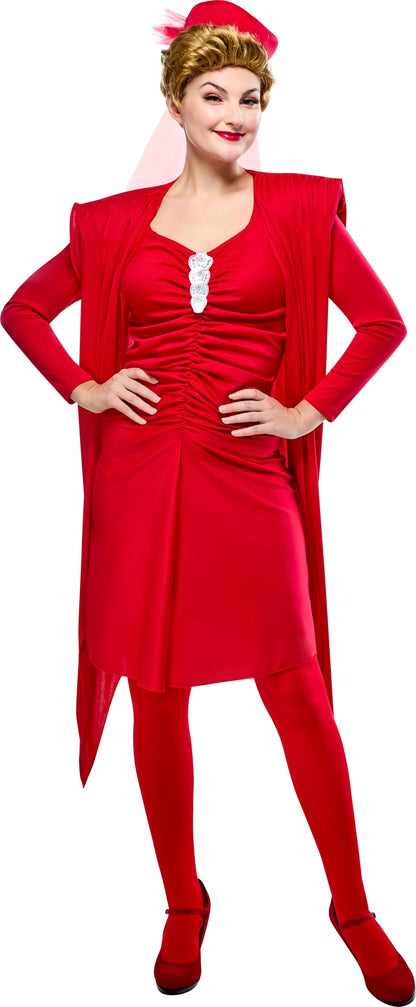Rubies Women's Golden Girls Blanche Costume Set with Wig, Small, TV Show Look Perfect for Halloween, Parties, and More