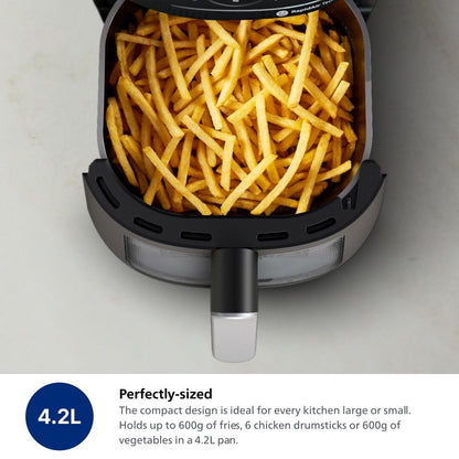 Philips 2000 Series Airfryer, RapidAir Technology, 13-in-1 Ways to Cook, 4.2L Capacity, Healthier Meals Up to 90% Less Fat, Easy to Clean, Dishwasher Safe, Touchscreen Control, HomeID App (NA221/00) 🍁 All In One Marketplace Canada