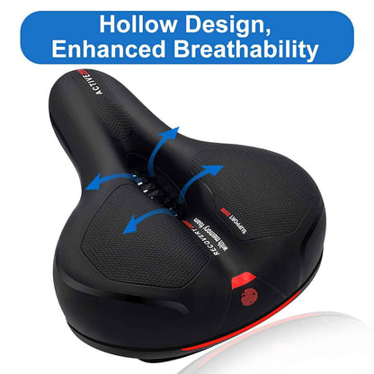 Roryimke Comfortable Bike Seat Replacement Bike Saddle Dual Shock Absorbing Ball Anti-Slip Bicycle Saddle Waterproof Bicycle Seat for Men Women Universal Fit for Exercise Indoor Mountain Road Bikes 🍁 All In One Marketplace Canada