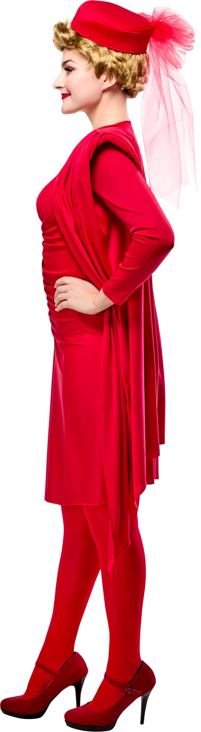 Rubies Women's Golden Girls Blanche Costume Set with Wig, Medium, TV Show Look Perfect for Halloween, Parties, and More