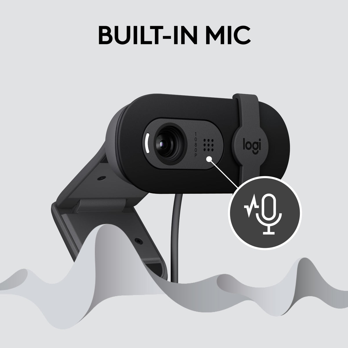 Logitech Brio 101 Full HD 1080p Webcam for Meetings, Streaming, Desktop, Laptop, PC - Built-in Mic, Shutter, Works with Zoom, Microsoft Teams, Nintendo Switch 2’s New GameChat Mode, USB-A,-Black 🍁 All In One Marketplace Canada