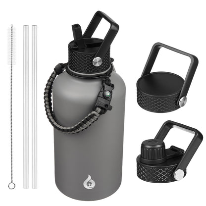 BJPKPK 64oz Insulated Water Bottle, Half Gallon Water Jug with Straw Lid 🍁 All In One Marketplace Canada