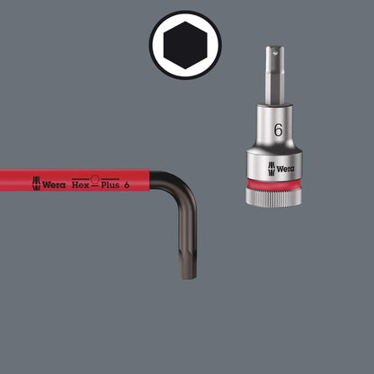Wera 05073593001 950 Spkl/9 Sm N Multicolor L-Key Set, Metric, Blacklaser, 9 Pieces 🍁 All In One Marketplace Canada