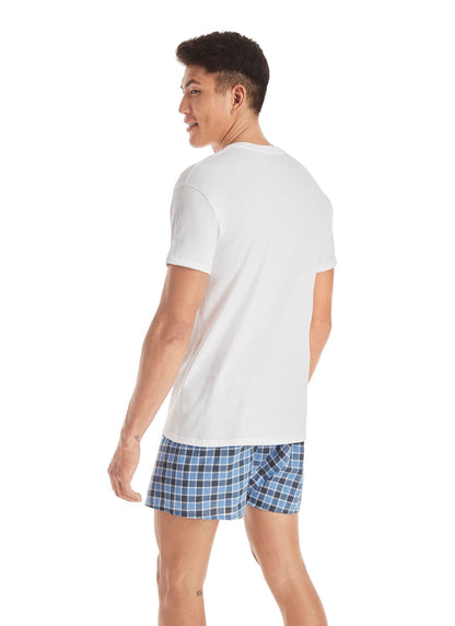 Hanes Men's ComfortSoft 4 Pack FreshIQ Cotton V-Neck T-Shirt, White, X Large 🍁 All In One Marketplace Canada