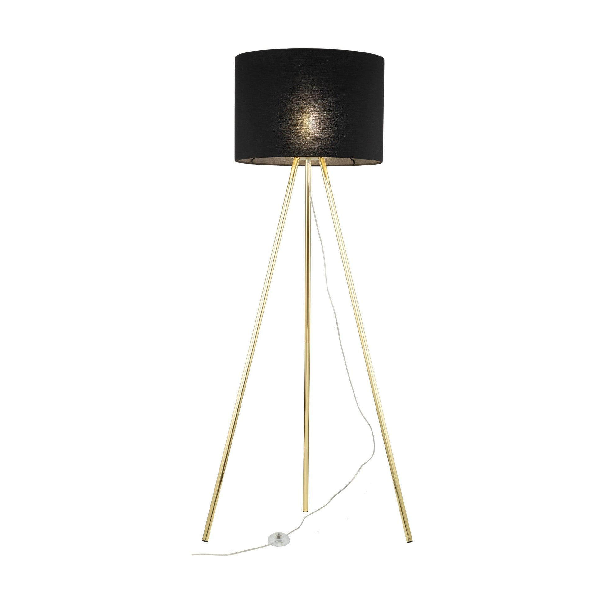 UMBERTO Black Modern  Floor Lamp  (Clearance) - AURABAGS SHOP