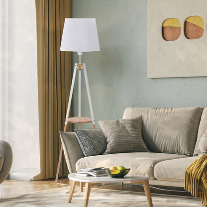 VAIO White Tray Table Floor Lamp - AURABAGS SHOP