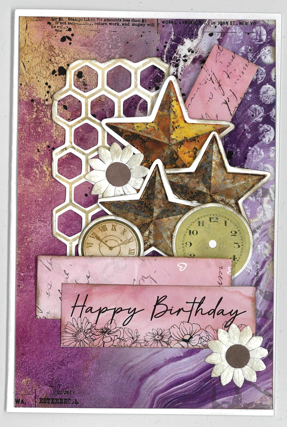 3Quarter Designs Oh Texture 6x4 Card Pack