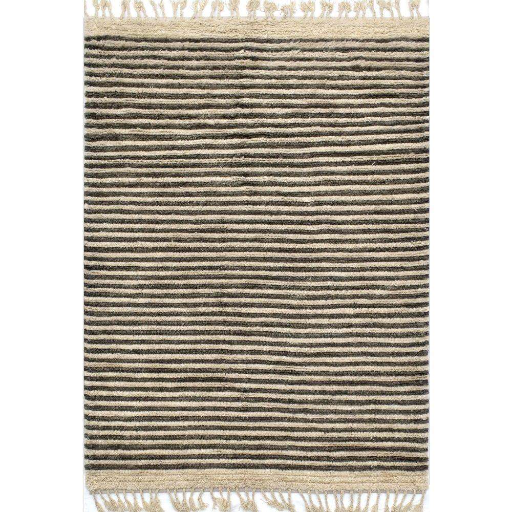 Teppich Troy aus gewebter Wolle 6X9